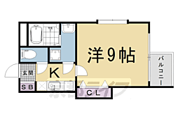 間取図画像 1K