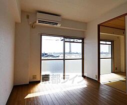 京阪宇治線 桃山南口駅 徒歩2分の賃貸マンション 4階2DKのリビング/ダイニング