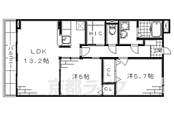 京阪本線 中書島駅 徒歩30分 1階/-