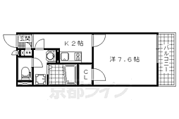 京都地下鉄東西線 小野駅 徒歩7分 2階/-