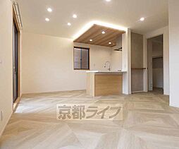 京阪本線 墨染駅 徒歩5分の賃貸アパート 1階1LDKのリビング/ダイニング