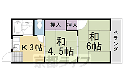 北山田荘 2階/206