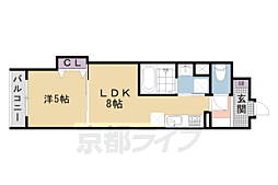 クローバー・レジデンス京都西大路 4階/405