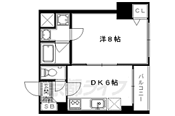 京都市営烏丸線 今出川駅 徒歩9分 6階/-