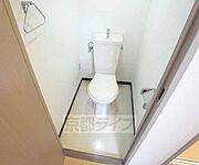 清潔感のあるトイレです。