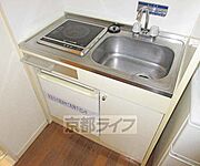 コンパクトキッチン・・