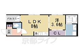 京都地下鉄東西線 醍醐駅 徒歩6分 2階/-