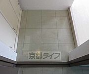 シューズボックス付きの玄関です・