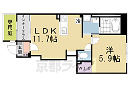 京都地下鉄東西線 椥辻駅 徒歩5分 1階/-