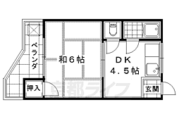 奈良線 藤森駅 徒歩4分
