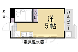 メゾン・ド・パプリカ 1Kの間取図画像