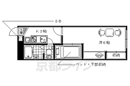 レオパレス五箇庄 2階/206