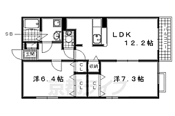 京阪本線 橋本駅 徒歩15分 2階/-