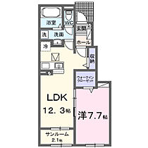 シャルマン　コリーヌ 104 ｜ 千葉県我孫子市下ケ戸702番地（賃貸アパート1LDK・1階・50.14㎡） その2