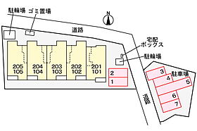 シャルマン　コリーヌ 104 ｜ 千葉県我孫子市下ケ戸702番地（賃貸アパート1LDK・1階・50.14㎡） その3