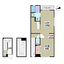 サンライズ 302 ｜ 千葉県我孫子市並木7丁目2番13号（賃貸アパート1LDK・3階・54.29㎡） その2