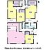 間取り：〇間取図〇