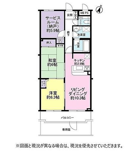 ○間取図○