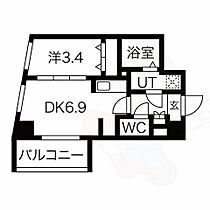 ファステート京都東寺グラン  ｜ 京都府京都市南区西九条唐戸町1番1号（賃貸マンション1DK・5階・28.34㎡） その2