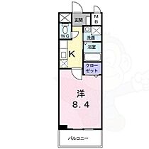 京都府京都市右京区花園伊町40番（賃貸マンション1K・5階・27.22㎡） その2