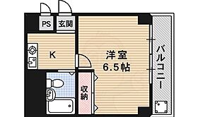 グランデュールミドリ  ｜ 京都府乙訓郡大山崎町字大山崎小字藤井畑（賃貸マンション1K・3階・17.89㎡） その2