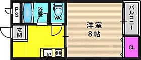 レジデンスジュエリー  ｜ 京都府向日市鶏冠井町堀ノ内（賃貸マンション1K・2階・25.80㎡） その2