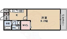 京都府京都市西京区樫原六反田（賃貸アパート1K・2階・30.27㎡） その2