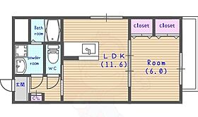 シャルレ7番館  ｜ 京都府京都市西京区山田大吉見町（賃貸マンション1LDK・2階・40.08㎡） その2