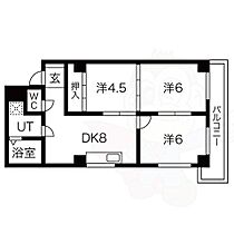 シャトル松尾 603 ｜ 京都府京都市西京区松室河原町（賃貸マンション3LDK・6階・54.68㎡） その2