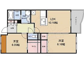 アビタシオンアグリア  ｜ 京都府京都市伏見区横大路天王前（賃貸マンション2LDK・3階・52.49㎡） その2