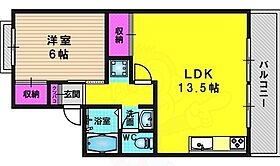 ハイカムール嵐山B棟  ｜ 京都府京都市西京区嵐山宮ノ北町（賃貸アパート1LDK・2階・45.00㎡） その2