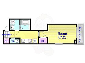 ヒュッゲ  ｜ 京都府京都市伏見区深草直違橋８丁目249番249号（賃貸マンション1K・2階・30.94㎡） その2