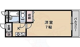 第6レジデンス春田 635 ｜ 京都府京都市西京区大枝塚原町（賃貸マンション1K・3階・20.41㎡） その2