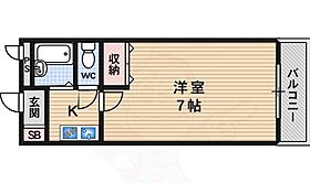 第7レジデンス春田桂坂  ｜ 京都府京都市西京区大枝沓掛町（賃貸マンション1K・1階・23.00㎡） その2