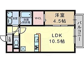 コバ・クラシコ  ｜ 京都府京都市西京区嵐山宮ノ前町（賃貸アパート1LDK・1階・36.61㎡） その2