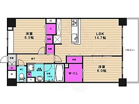 ルシアン西山天王山 302 ｜ 京都府長岡京市友岡西畑（賃貸マンション2LDK・3階・62.16㎡） その2