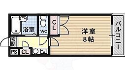 メゾンセレクト 1Kの間取図画像