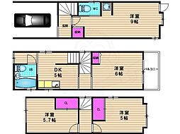 下津林北浦町貸家(10-63)