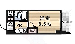 デリード＆サンヴェール桂川東 3階1Kの間取り