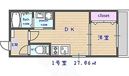 間取図画像 1DK