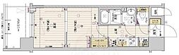 アスヴェル京都西大路SOUTH 2Kの間取図画像