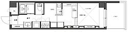デトム・ワン烏丸二条 1Kの間取図画像