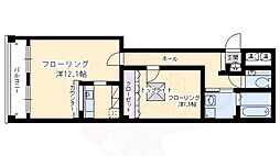 東医ビル 1LDKの間取図画像