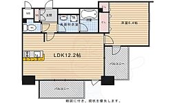 RESIDIA御所東 1LDKの間取図画像