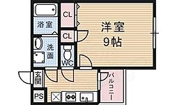 メゾン・サクセス 1Kの間取図画像