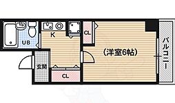 ジョイフル御池 1Kの間取図画像