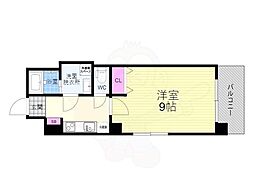 maisonMarron 1Kの間取図画像