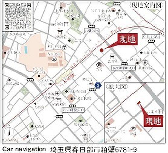 地図を拡大表示