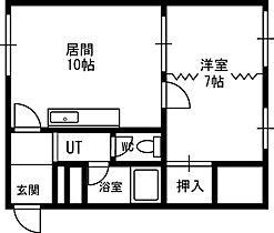 メモリアル清田 00103 ｜ 北海道札幌市清田区清田七条3丁目13-21（賃貸アパート1LDK・1階・38.88㎡） その2