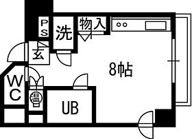 ＦＲＯＭ　Ａ． 00404 ｜ 北海道札幌市白石区菊水五条2丁目2番19号（賃貸マンション1R・4階・20.60㎡） その2